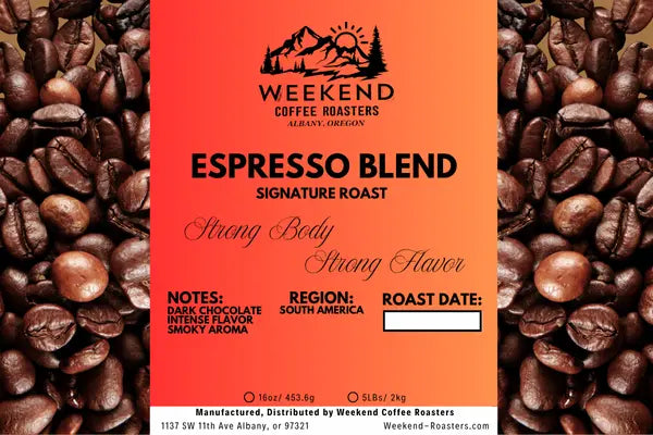 Weekend Coffee Roaster's: Espresso Blend Weekend Coffee Roasters