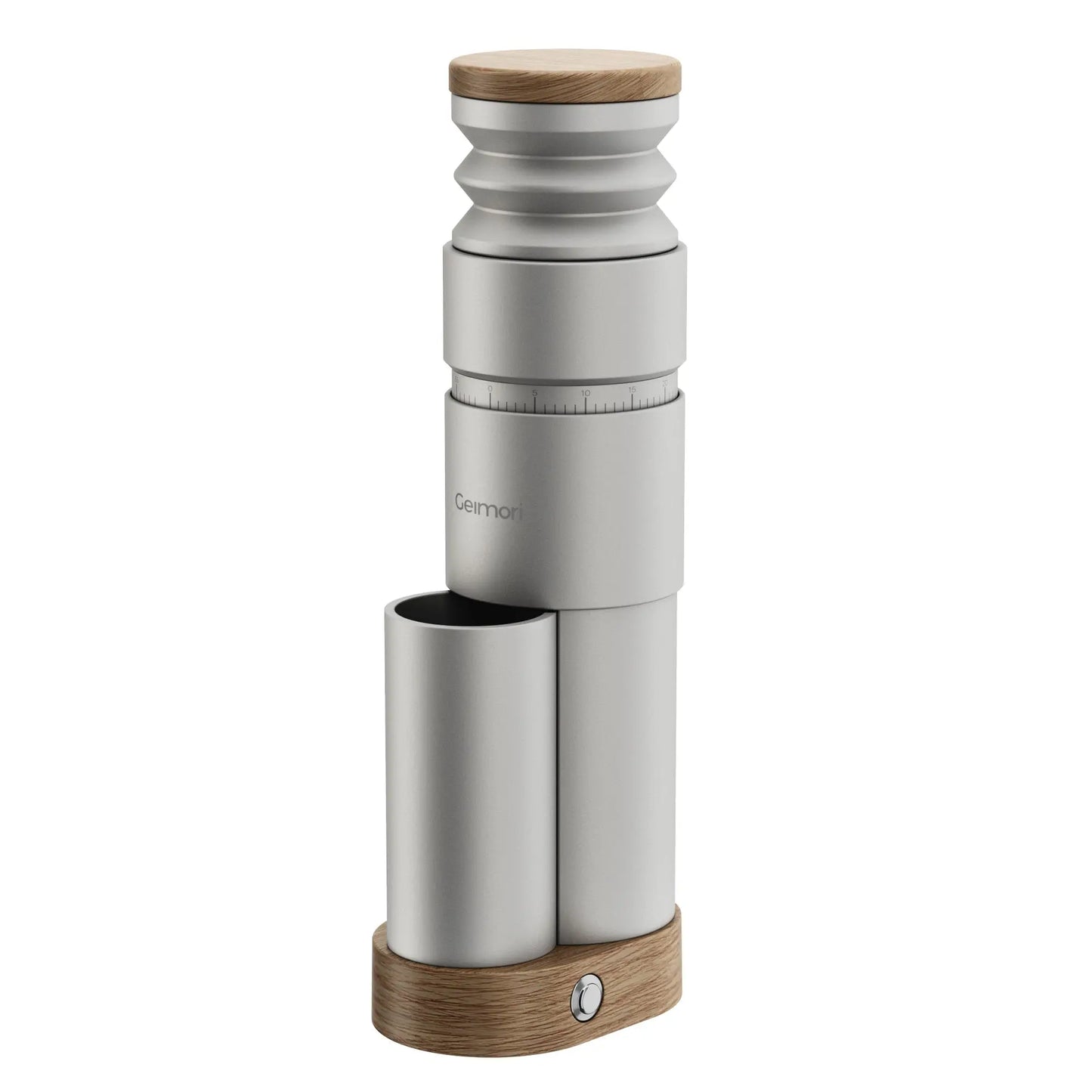 Geimori T38 Plus-The True Pro Grade Portable Coffee Grinder with 38mm Conical Burr, Anti-Static Tech, Stepless Grind Settings, Zero Retention Wirsh