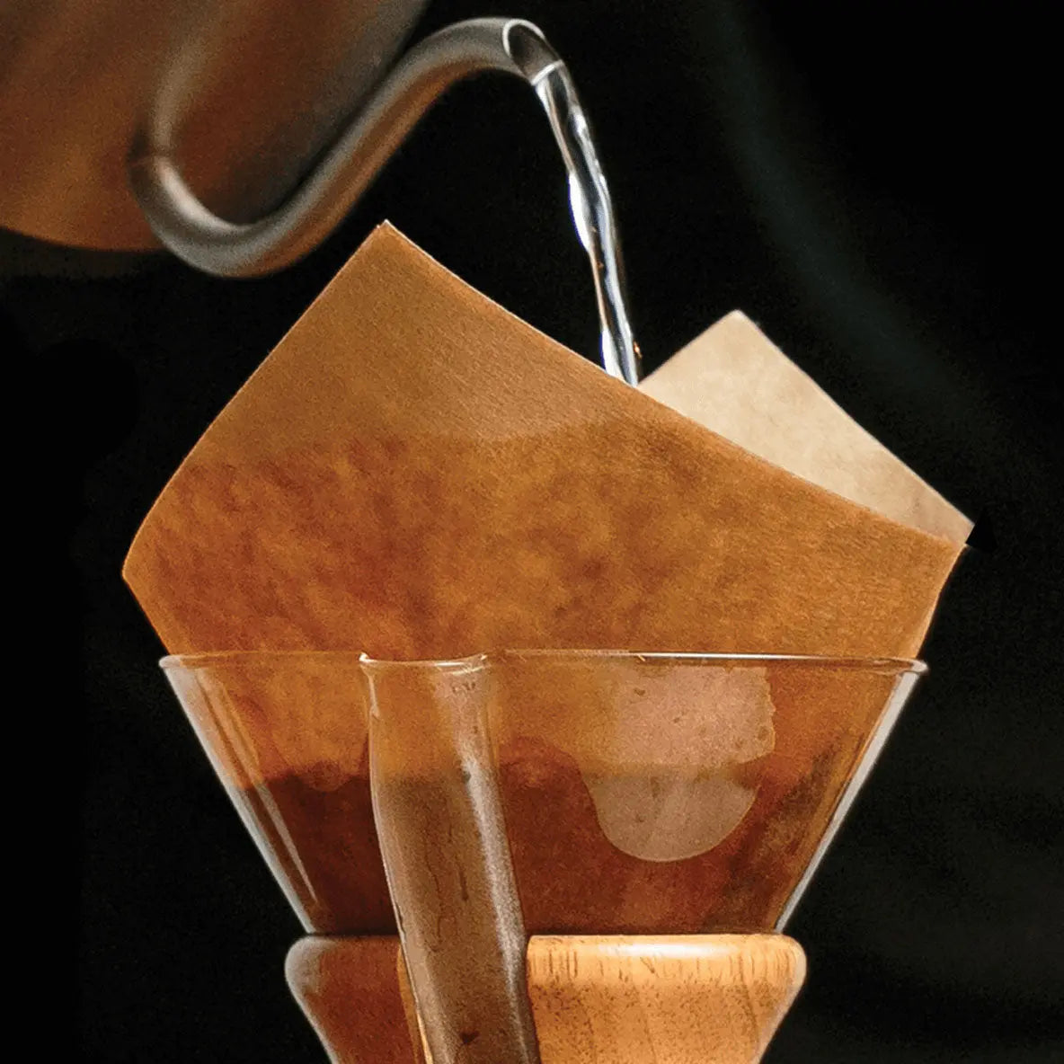 Bonded Filters Pre-Folded Squares, Natural (FSU-100) Espresso Parts
