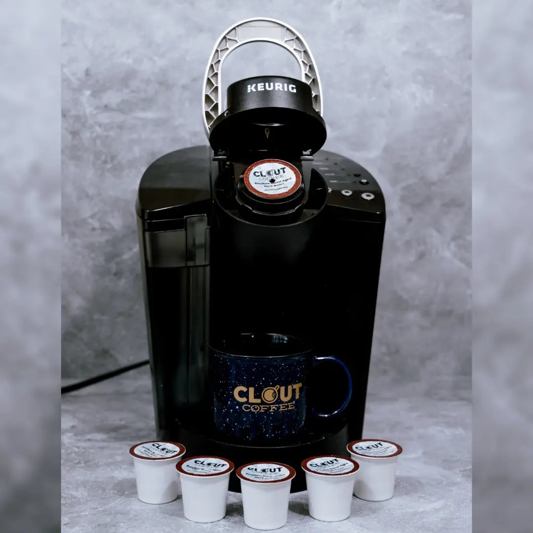 Bourbon Barrel Aged | Clout Pods | 24ct Clout Coffee