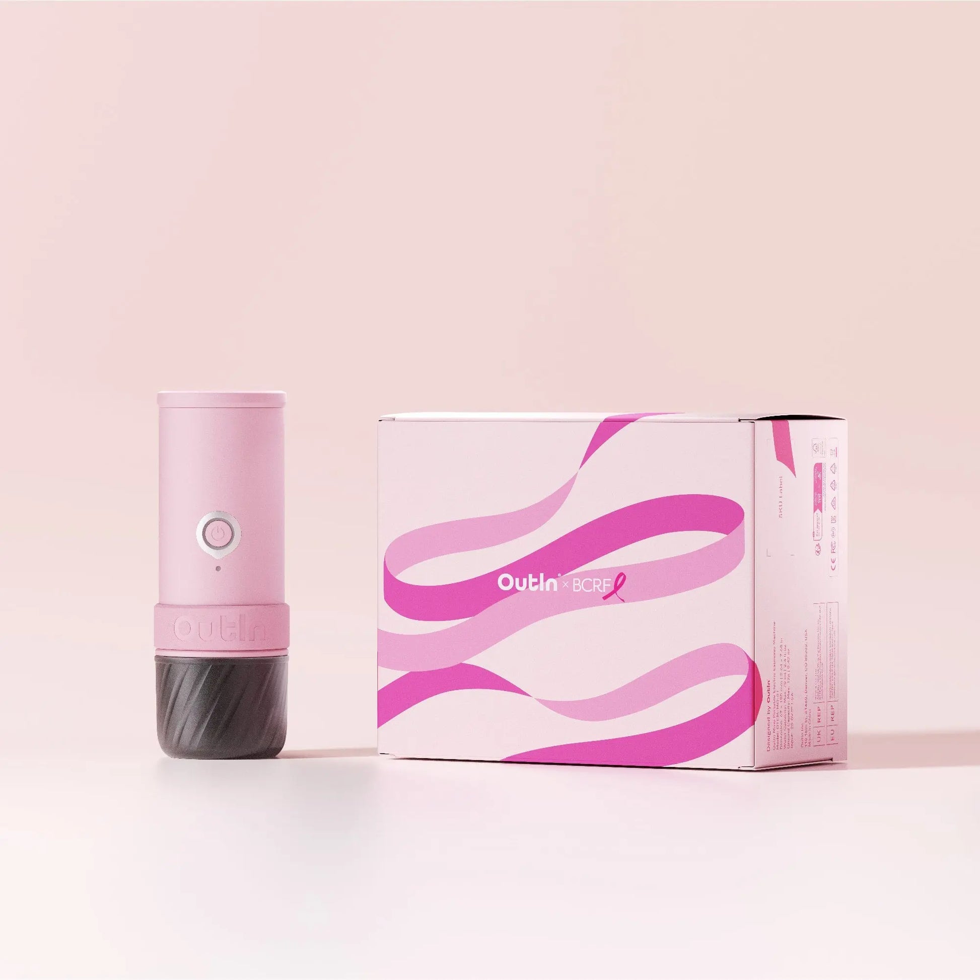 Mino Portable Espresso Machine (Rose Clay) X BCRF OutIn