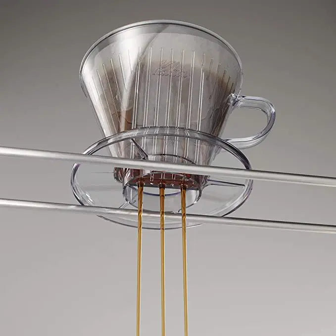 Kalita Style 103 Wide Brim Coffee Dripper - Clear Plastic Espresso Parts