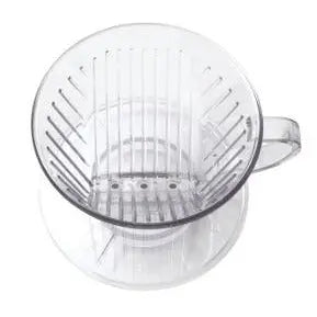Kalita Style 103 Wide Brim Coffee Dripper - Clear Plastic Espresso Parts
