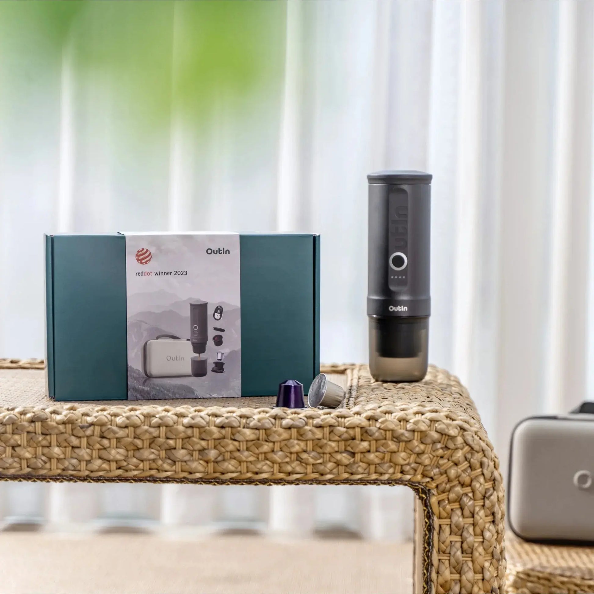 Traveler Espresso Gift Set (Space Grey) OutIn