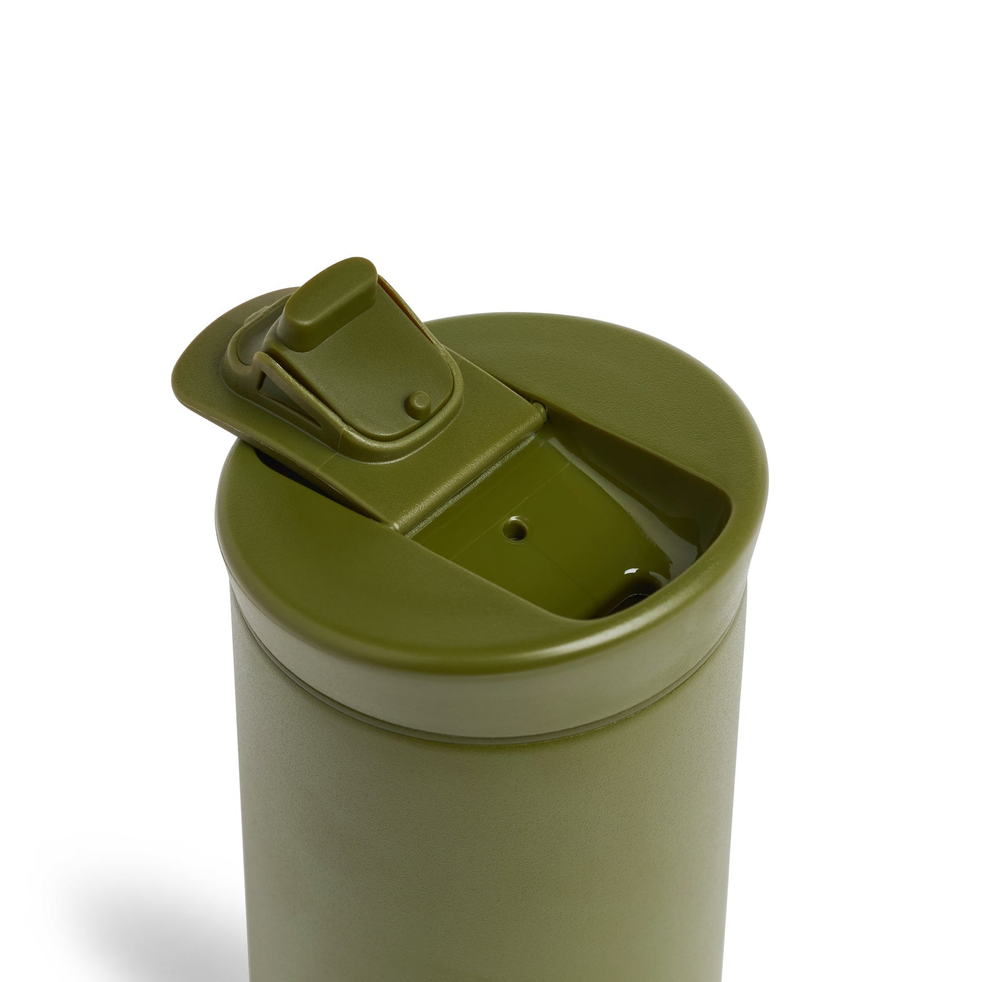12oz Nomad Flip Tumbler - Moss Green Created Co.