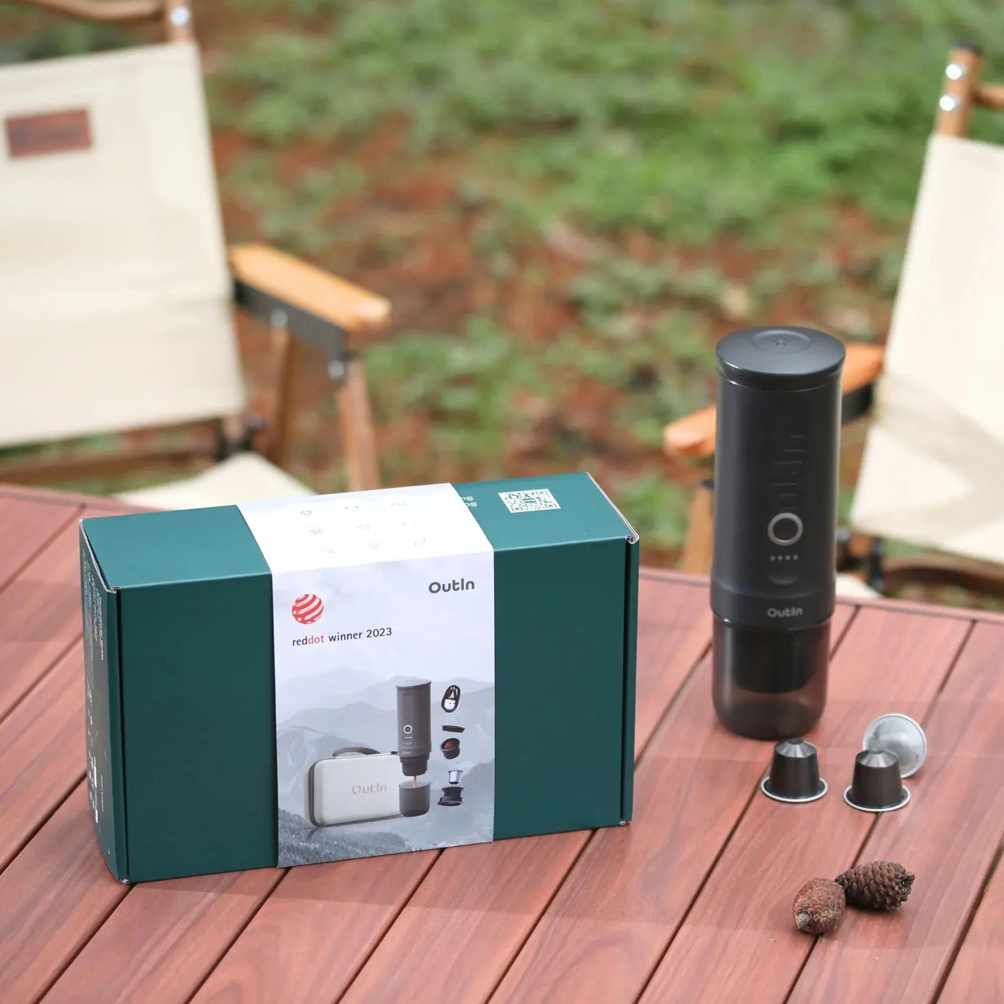 Traveler Espresso Gift Set (Space Grey) OutIn