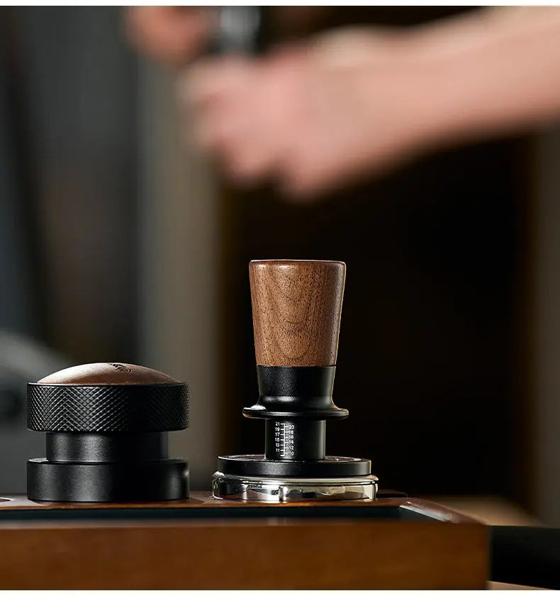 Best Espresso Tamper for Consistent Shots - Muyu Constant Force Spring Tamper Under $24 COFFEECONCEPT