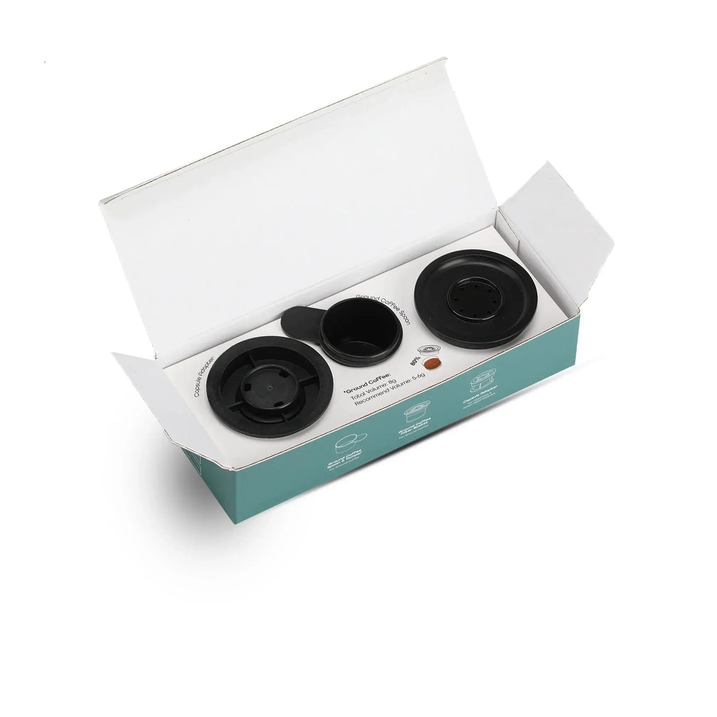 Nano Portable Espresso Machine Adapters Kit OutIn