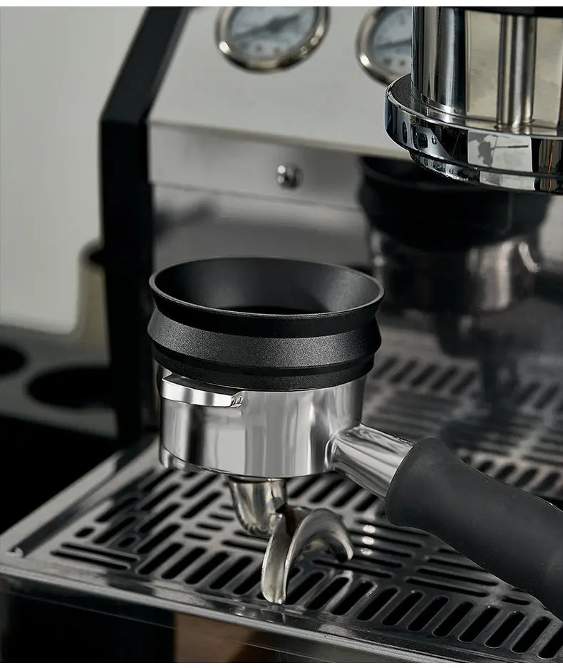 Best Magnetic Dosing Ring for Espresso - Anti-Static Coffee Funnel 51/53/58mm Under $8 COFFEECONCEPT