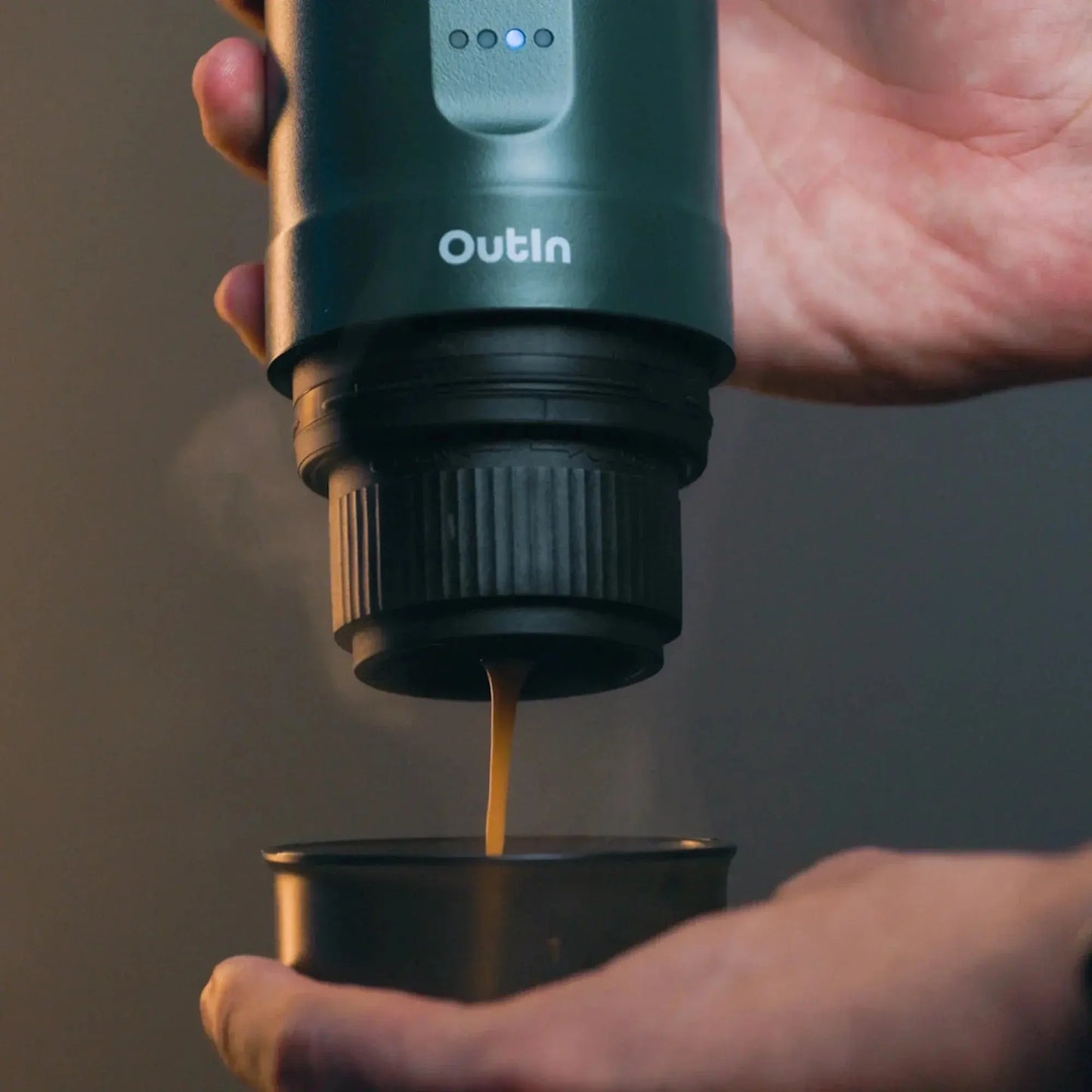 Nano Portable Espresso Machine (OutIn Teal) OutIn