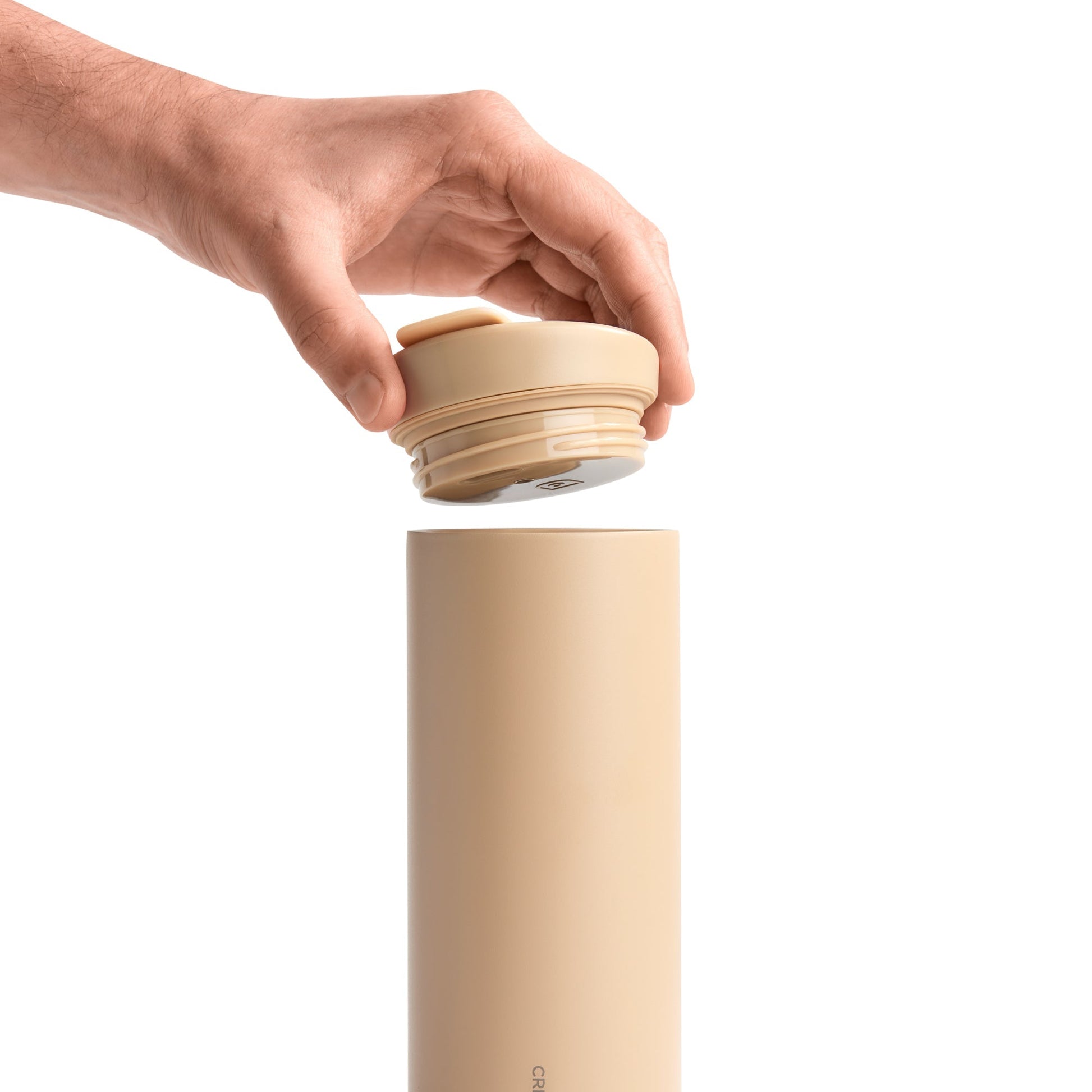 16oz Nomad Flip Tumbler - Desert Tan Created Co.