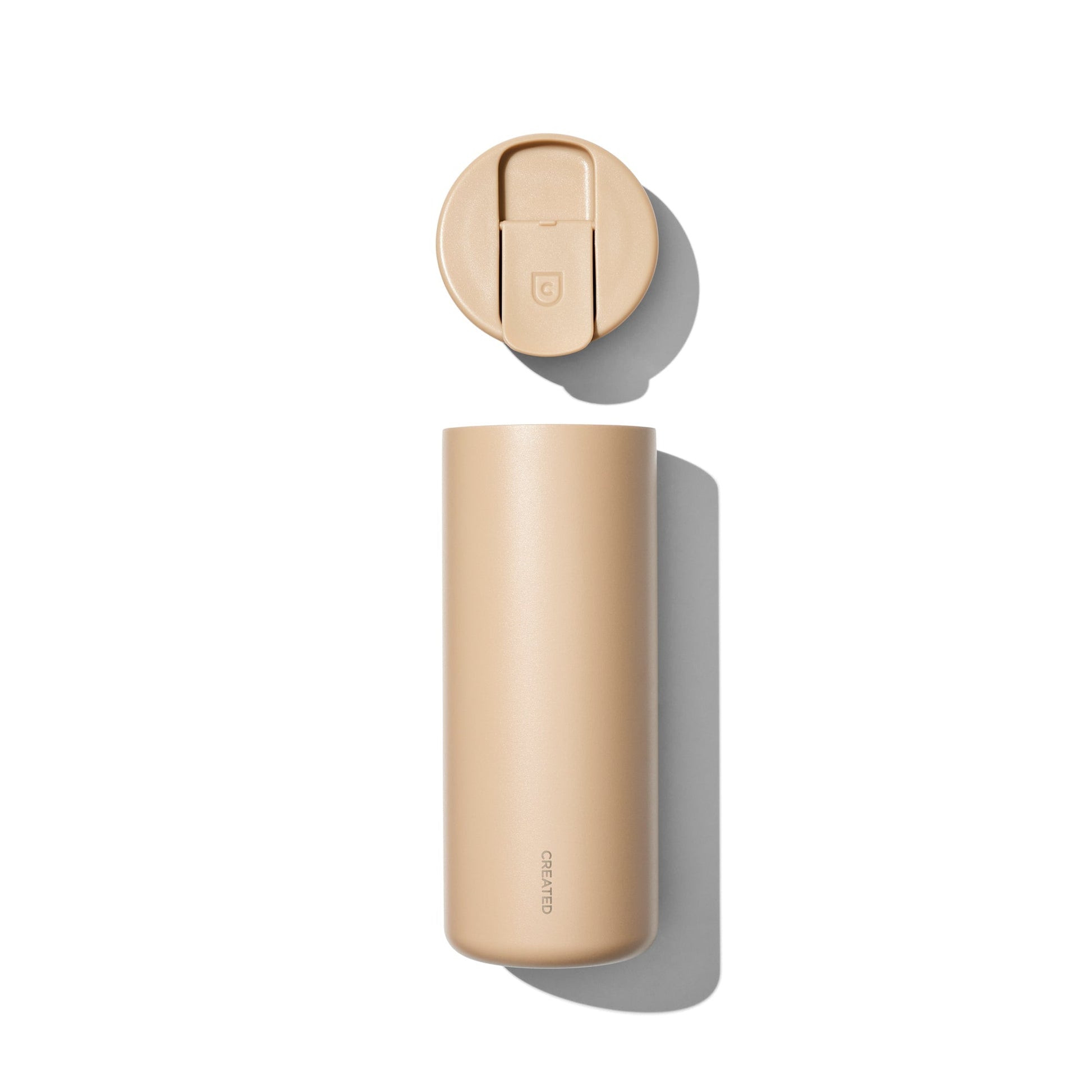 16oz Nomad Flip Tumbler - Desert Tan Created Co.
