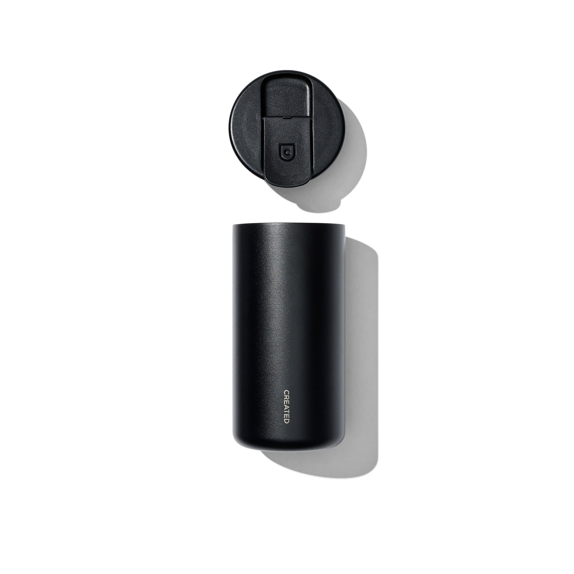 12oz Nomad Flip Tumbler - Black Created Co.