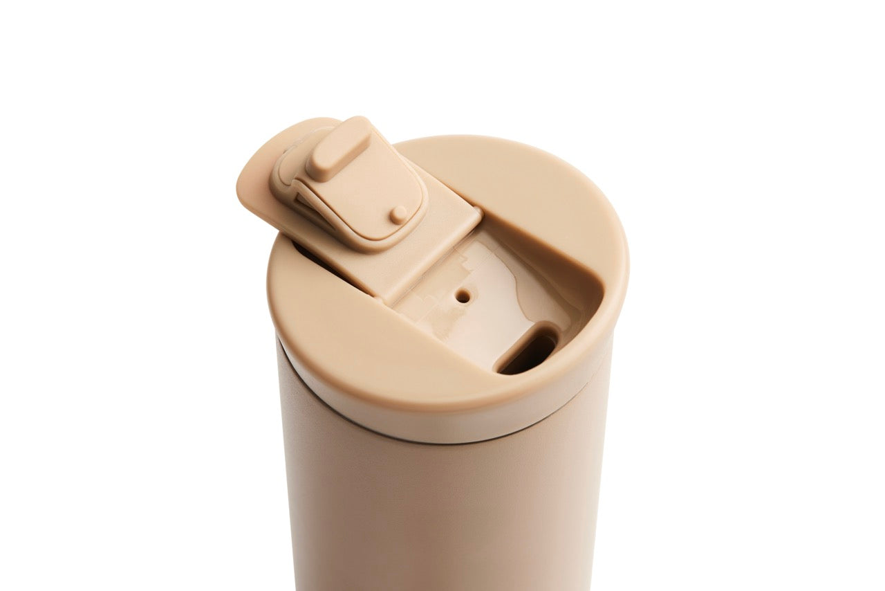 12oz Nomad Flip Tumbler - Desert Tan Created Co.
