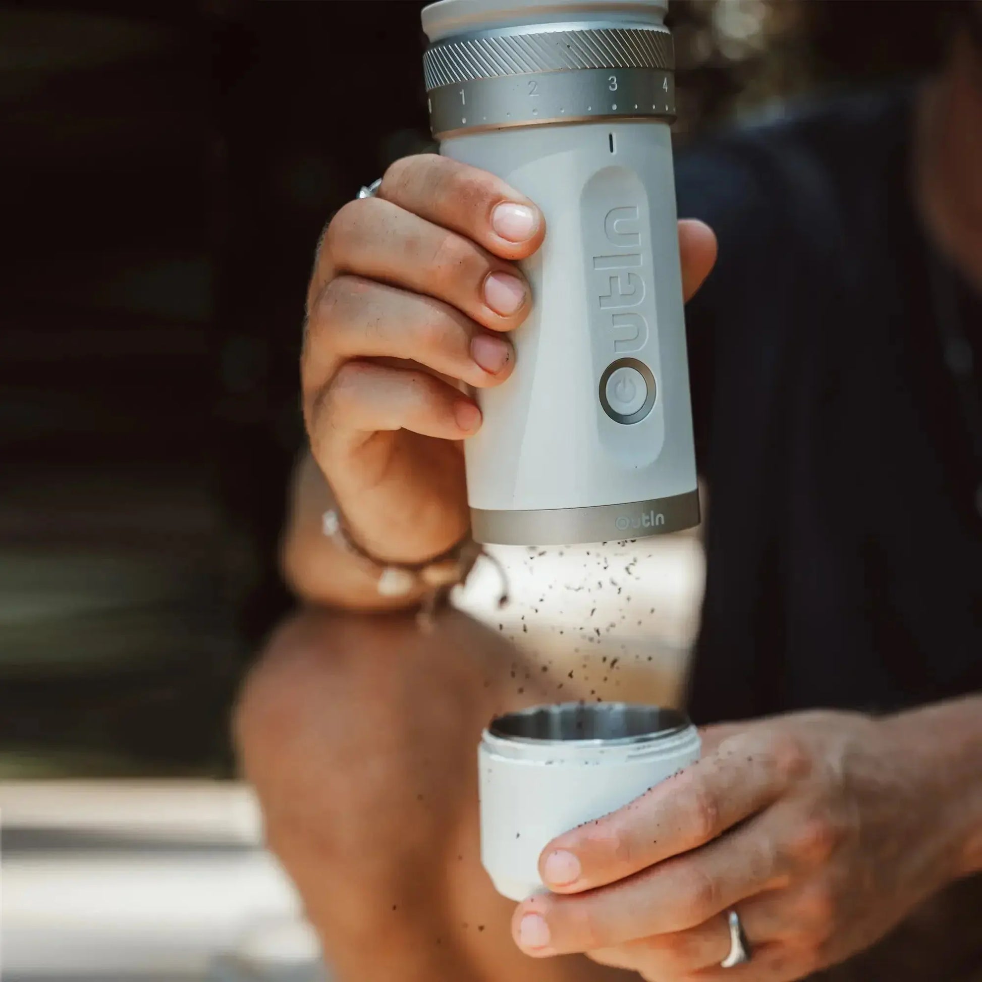 OutIn Fino Portable Electric Coffee Grinder OutIn