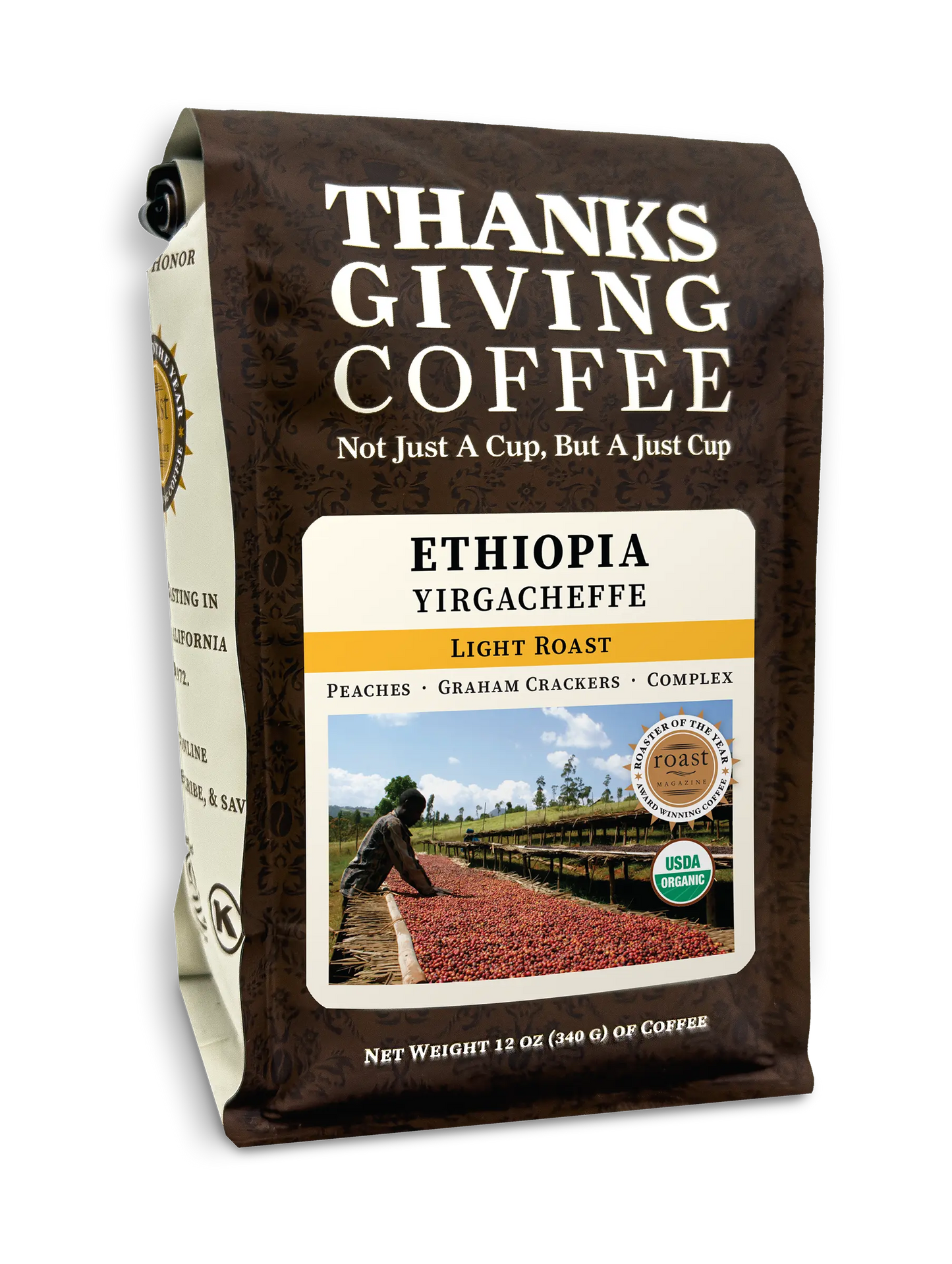 Ethiopia Yirgacheffe - Gedeb, Worka co-op Thanksgiving Coffee Company