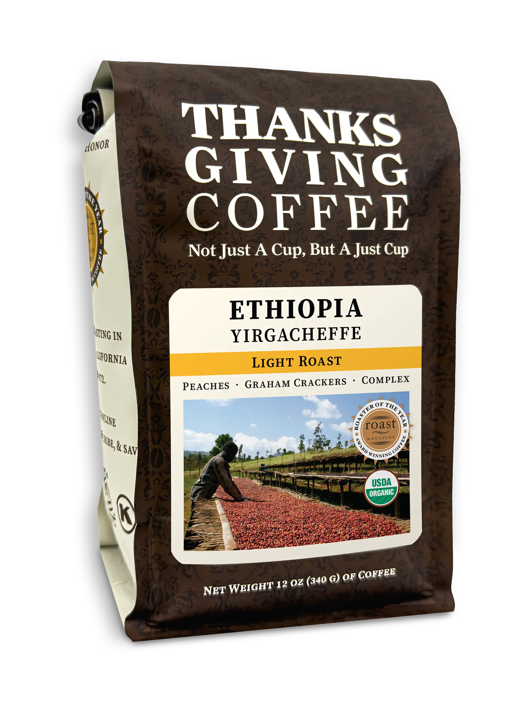 Ethiopia Yirgacheffe - Gedeb, Worka co-op Thanksgiving Coffee Company
