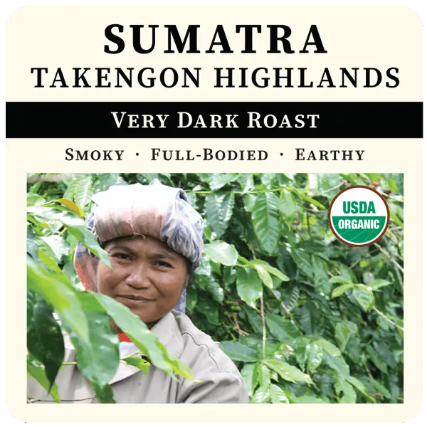 Sumatra - Very Dark Roast, Takengon Highlands Thanksgiving Coffee Company