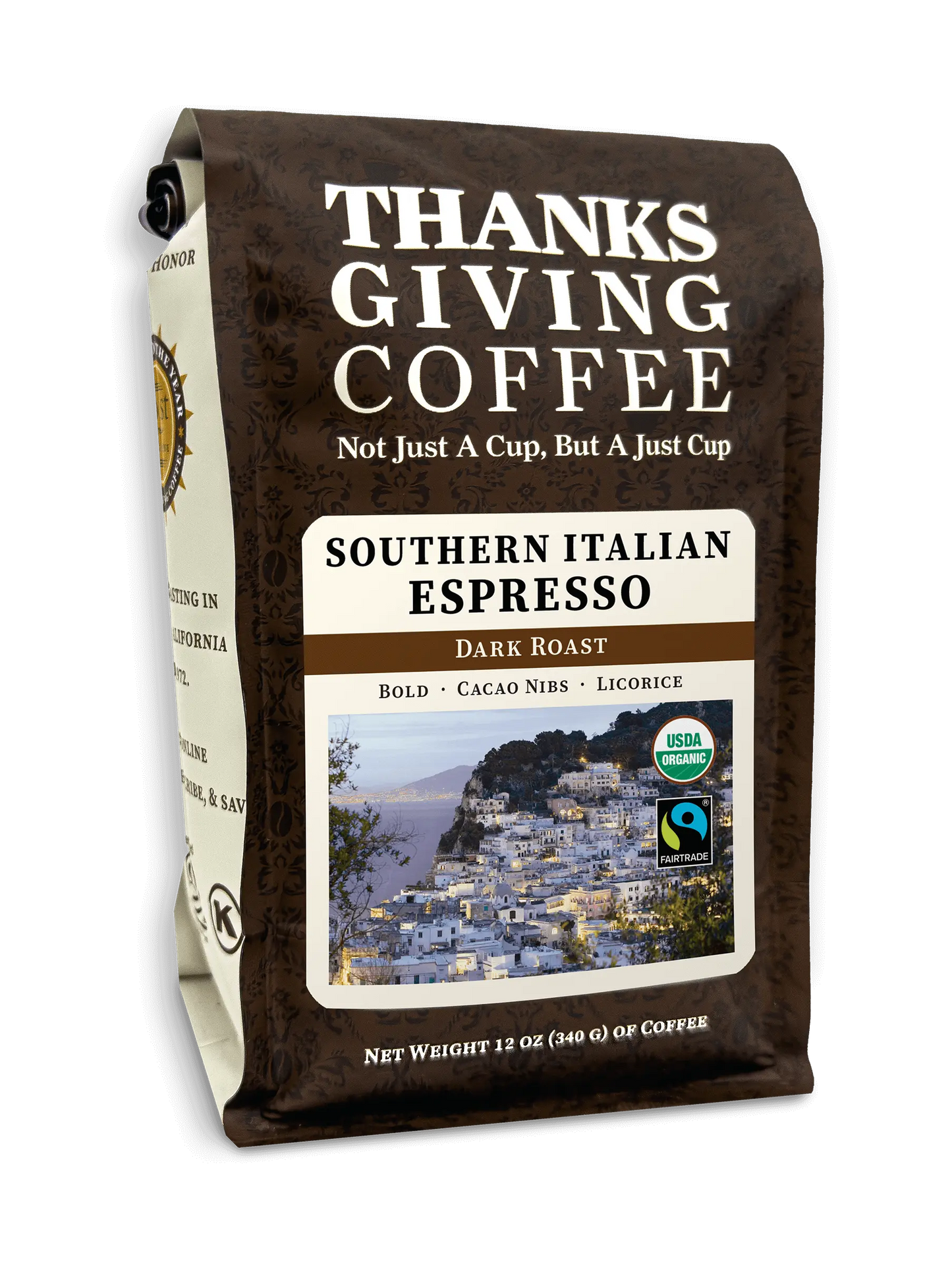 Southern Italian Style Espresso Thanksgiving Coffee Company