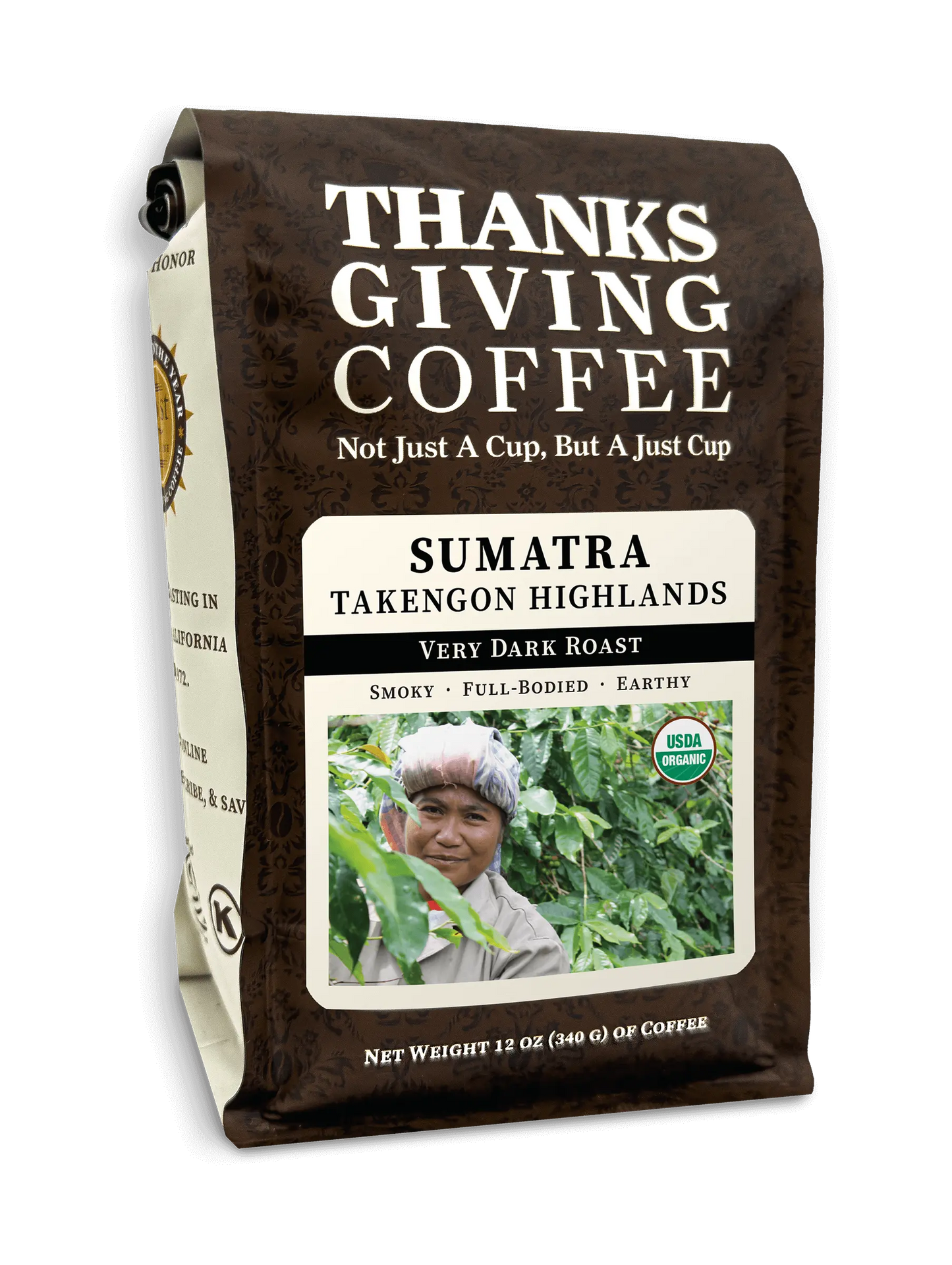 Sumatra - Very Dark Roast, Takengon Highlands Thanksgiving Coffee Company