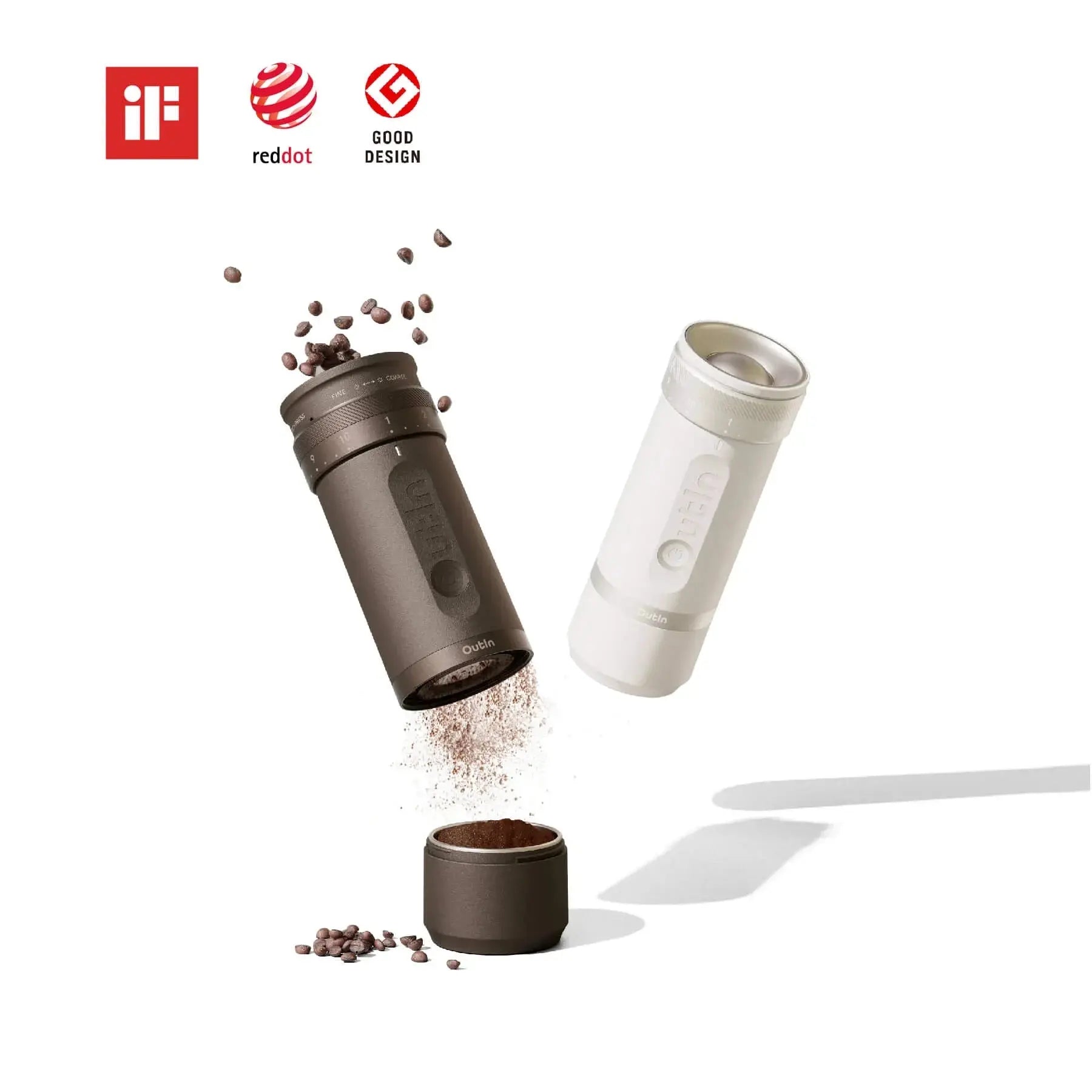 OutIn Fino Portable Electric Coffee Grinder OutIn