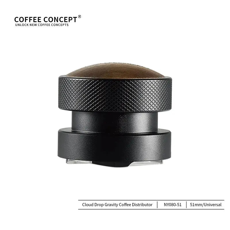 Best Espresso Distributor for Home Baristas - Cloud Drop Gravity Self-Leveling Tool Under $25 COFFEECONCEPT