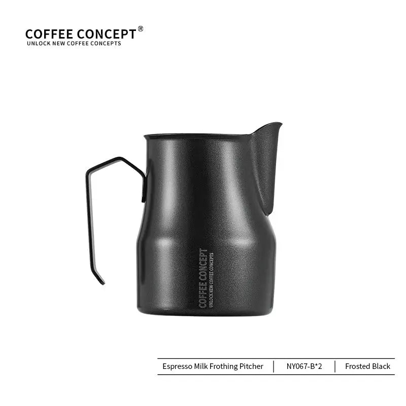 Best Milk Pitcher for Latte Art Beginners - Bell Shape 350ml/500ml Frothing Jug Under $15 COFFEECONCEPT