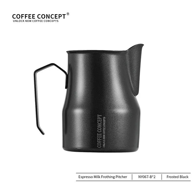 Best Milk Pitcher for Latte Art Beginners - Bell Shape 350ml/500ml Frothing Jug Under $15 COFFEECONCEPT