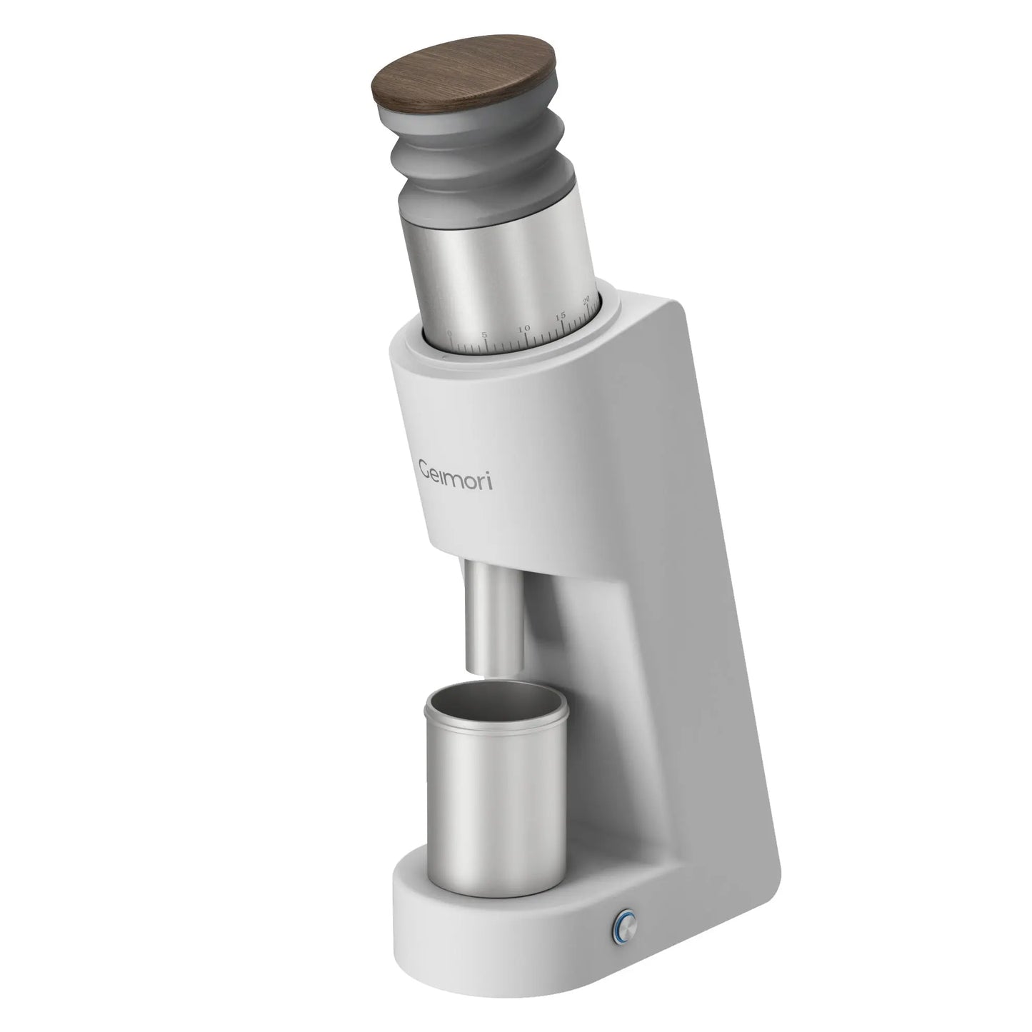 Geimori GU38 Single Dose Coffee Grinder, Electric Burr Coffee Grinder with 38mm Conical Burrs, Stepless Adjustment, Zero Retention Wirsh