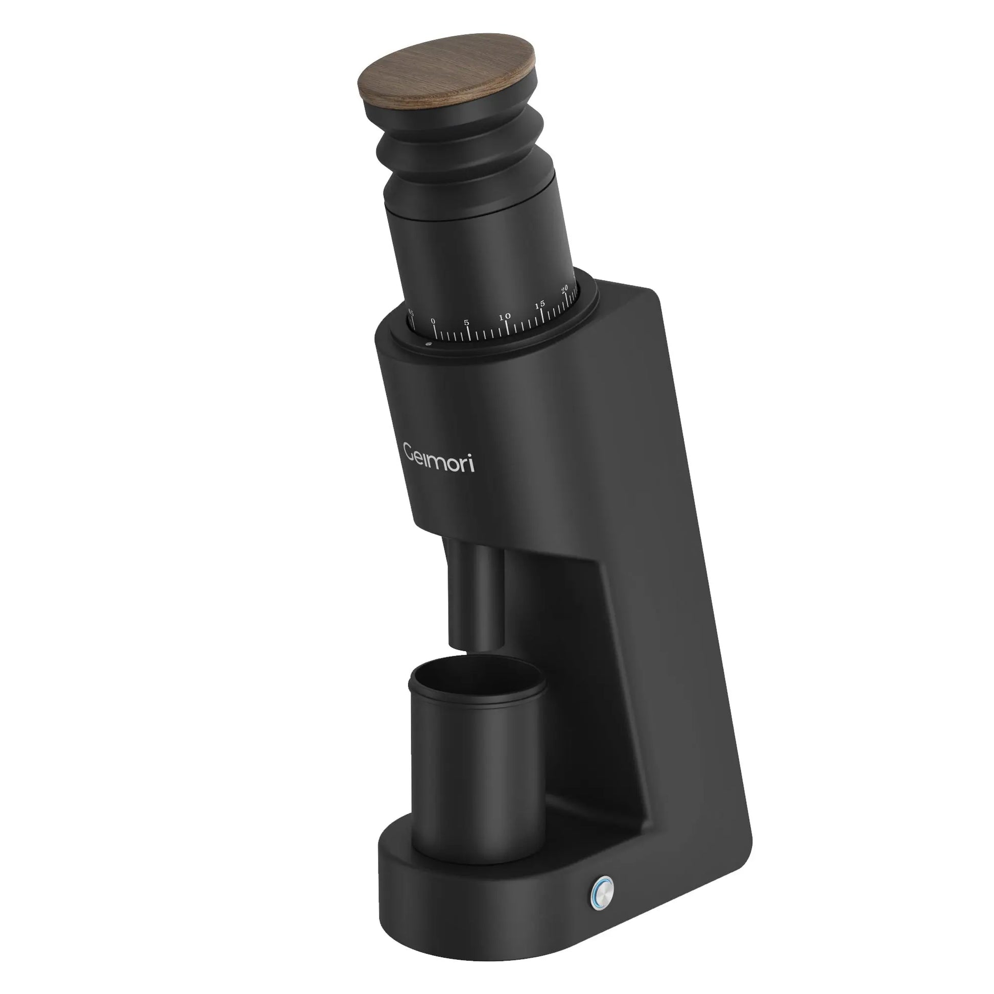 Geimori GU38 Single Dose Coffee Grinder, Electric Burr Coffee Grinder with 38mm Conical Burrs, Stepless Adjustment, Zero Retention Wirsh