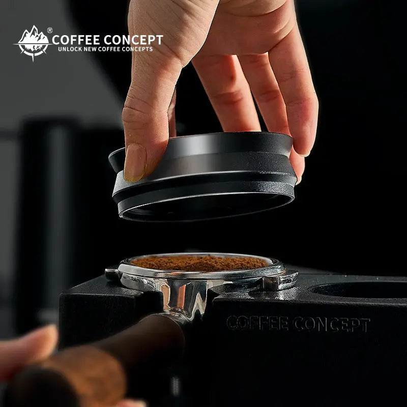 Best Magnetic Dosing Ring for Espresso - Anti-Static Coffee Funnel 51/53/58mm Under $8 COFFEECONCEPT