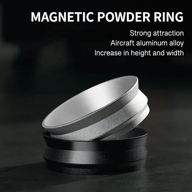 Best Magnetic Dosing Ring for Espresso - Anti-Static Coffee Funnel 51/53/58mm Under $8 COFFEECONCEPT