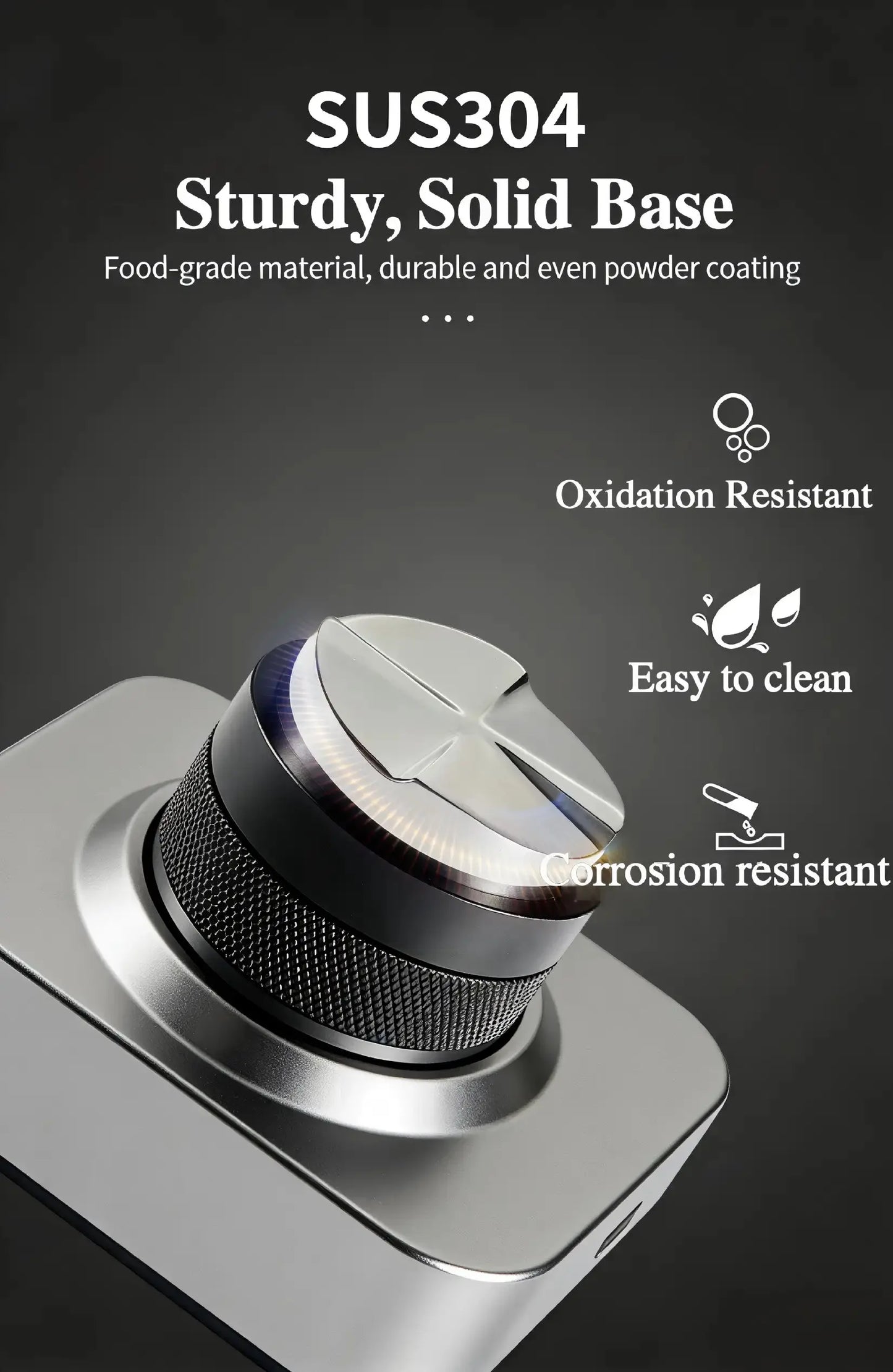 Best Espresso Distributor for Home Baristas - Cloud Drop Gravity Self-Leveling Tool Under $25 COFFEECONCEPT
