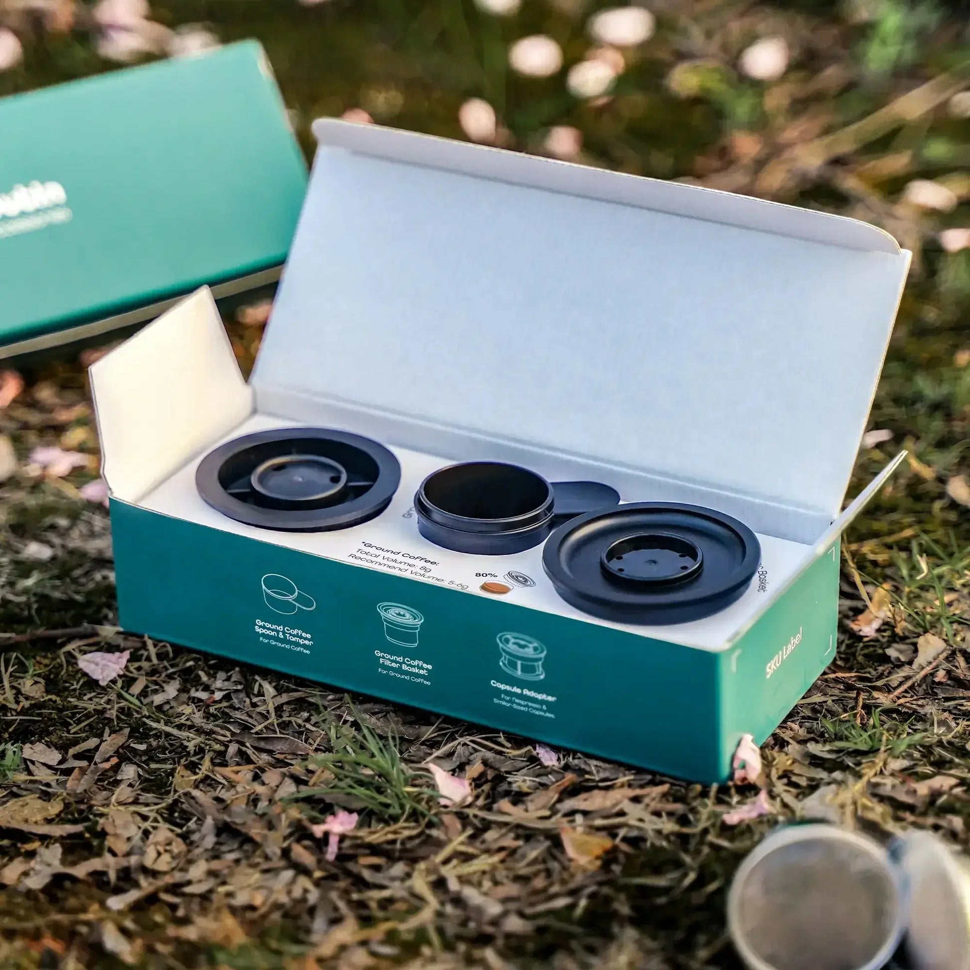Nano Portable Espresso Machine Adapters Kit OutIn