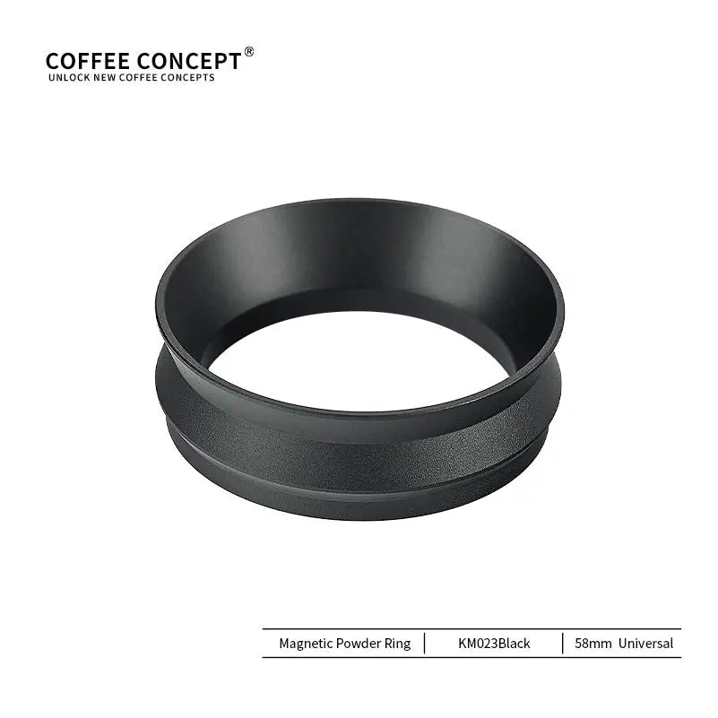 Best Magnetic Dosing Ring for Espresso - Anti-Static Coffee Funnel 51/53/58mm Under $8 COFFEECONCEPT