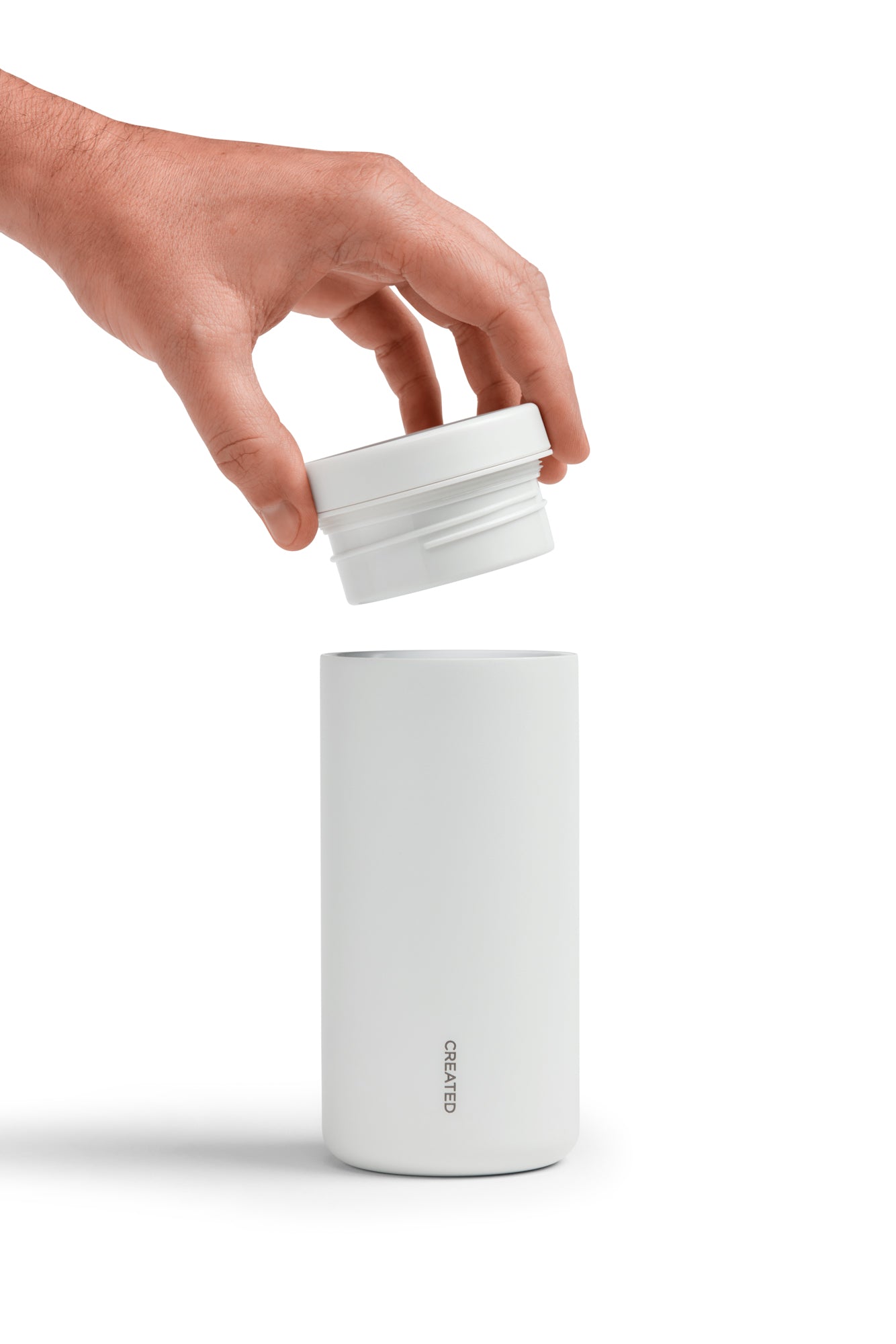 12oz Nomad Sip Tumbler - White Created Co.