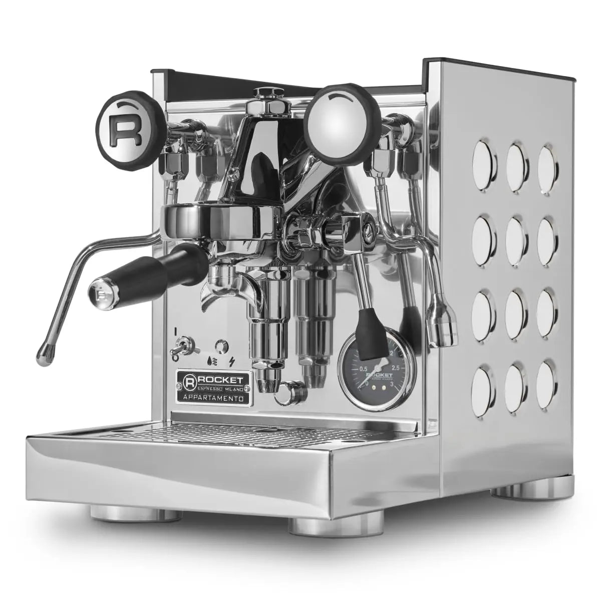 Rocket Espresso Appartamento TCA Espresso Machine (Black/Black) Mt. Diablo Coffee and Gear