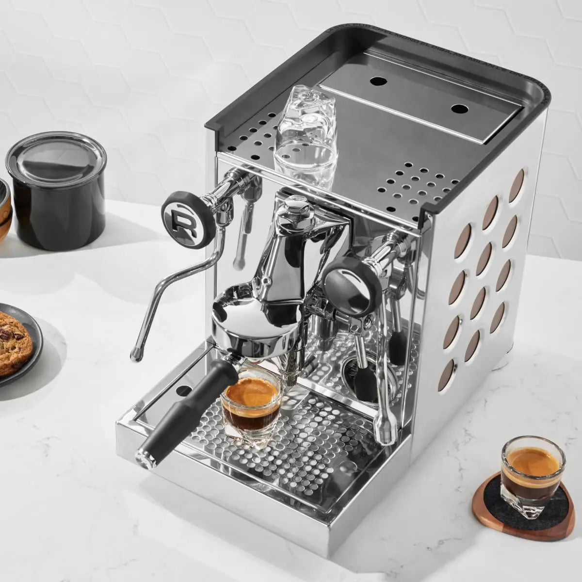 Rocket Espresso Appartamento TCA Espresso Machine (Black/Black) Mt. Diablo Coffee and Gear