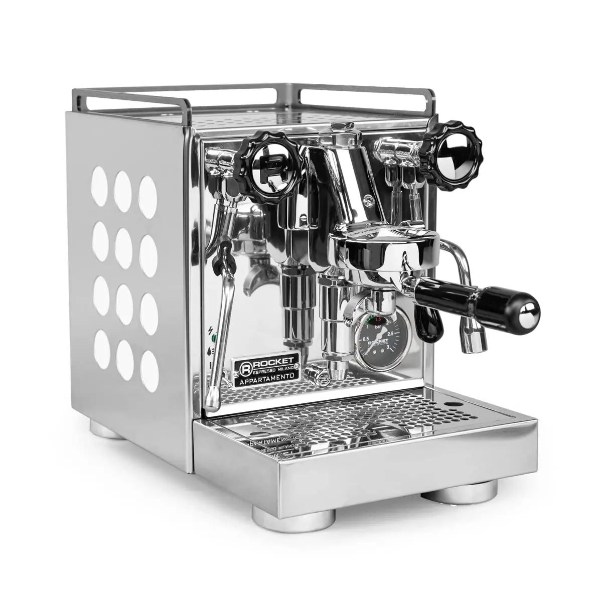 Rocket Espresso Appartamento Espresso Machine | E61 | Heat Exchanger | White Mt. Diablo Coffee and Gear