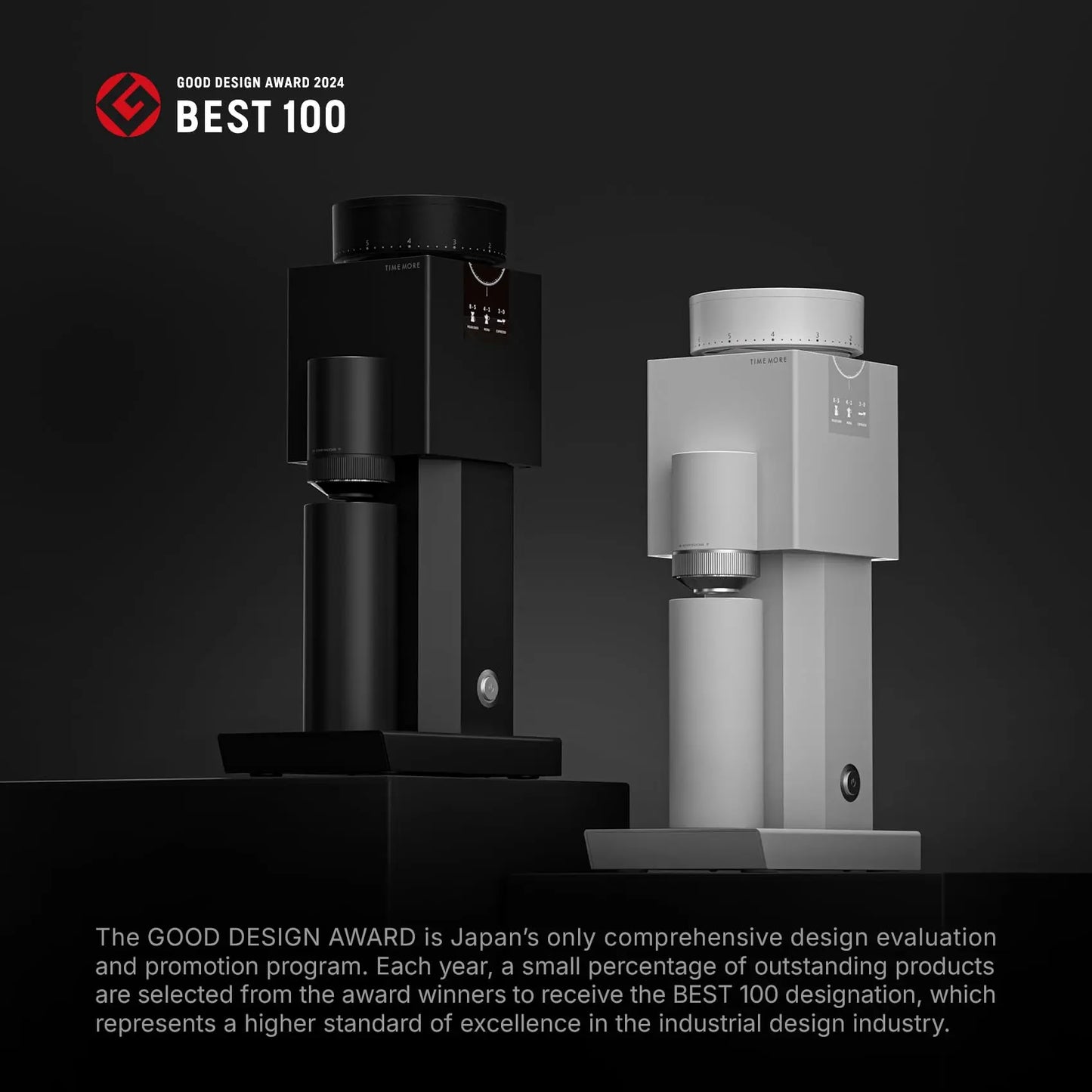 TIMEMORE Bricks 01S Electric Coffee Grinder, 150 Adjustable Settings, High-Performance Motor for Consistent Grind, Stainless Steel Easy Clean Design, Perfect for Espresso Pour-Over French Press, Black Mt. Diablo Coffee and Gear