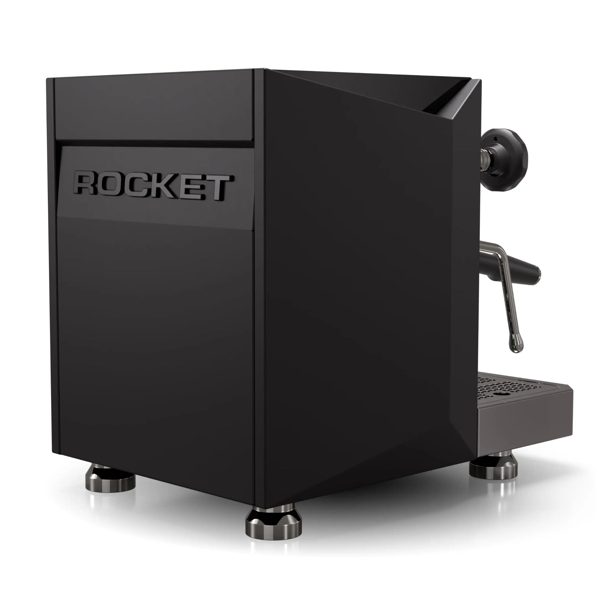Rocket Espresso Mozzafiato FAST V Espresso Machine | Vibratory Pump | Heat Exchanger | PID Temperature Control | (Black) Mt. Diablo Coffee and Gear