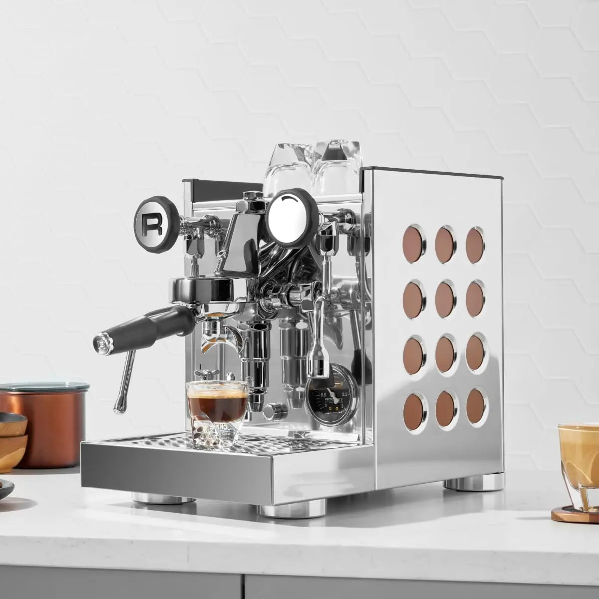 Rocket Espresso Appartamento TCA Espresso Machine (Black/Black) Mt. Diablo Coffee and Gear
