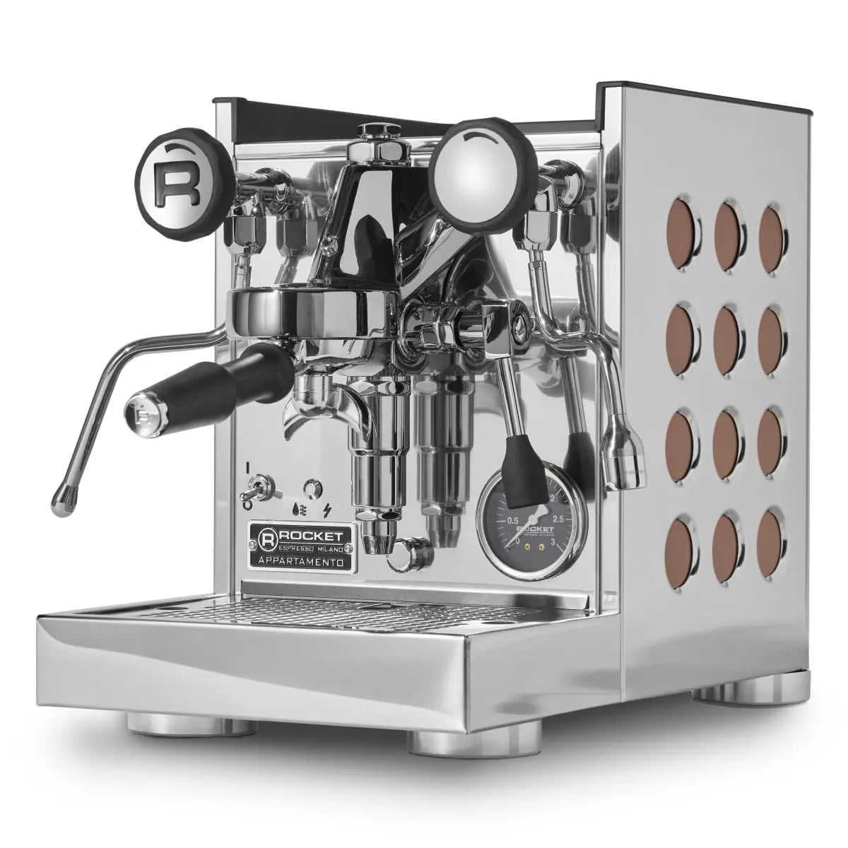 Rocket Espresso Appartamento TCA Espresso Machine (Black/Black) Mt. Diablo Coffee and Gear