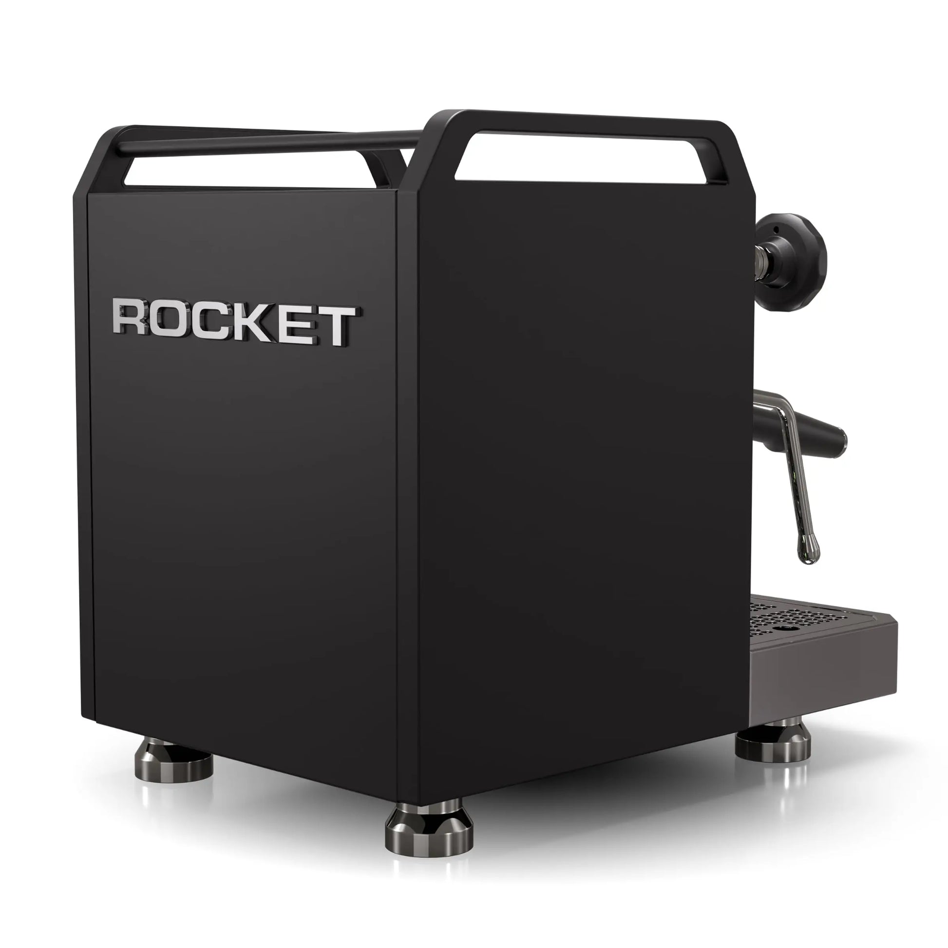 Rocket Espresso Mozzafiato FAST V Espresso Machine | Vibratory Pump | Heat Exchanger | PID Temperature Control | (Black) Mt. Diablo Coffee and Gear