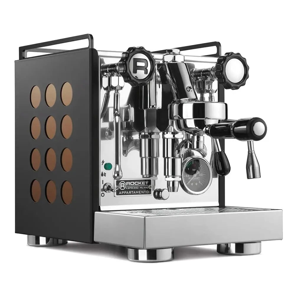 Rocket Espresso Appartamento Espresso Machine | E61 | Heat Exchanger | White Mt. Diablo Coffee and Gear
