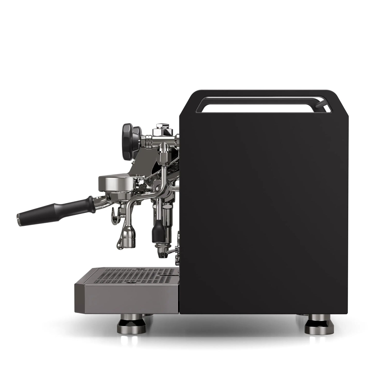 Rocket Espresso Mozzafiato FAST V Espresso Machine | Vibratory Pump | Heat Exchanger | PID Temperature Control | (Black) Mt. Diablo Coffee and Gear