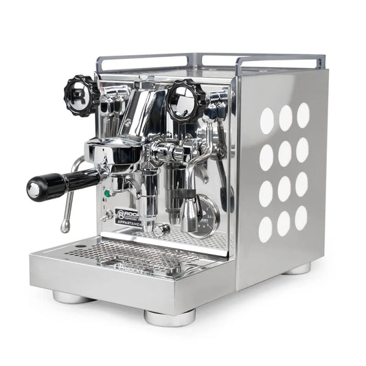 Rocket Espresso Appartamento Espresso Machine | E61 | Heat Exchanger | White Mt. Diablo Coffee and Gear