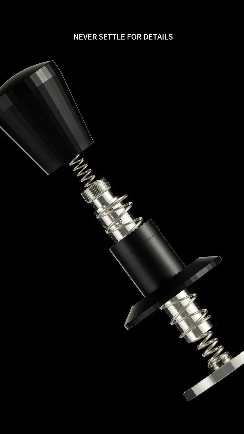Black Myth Impact Tamper - 30LB Constant Force Spring Espresso Tamper Under $49 COFFEECONCEPT