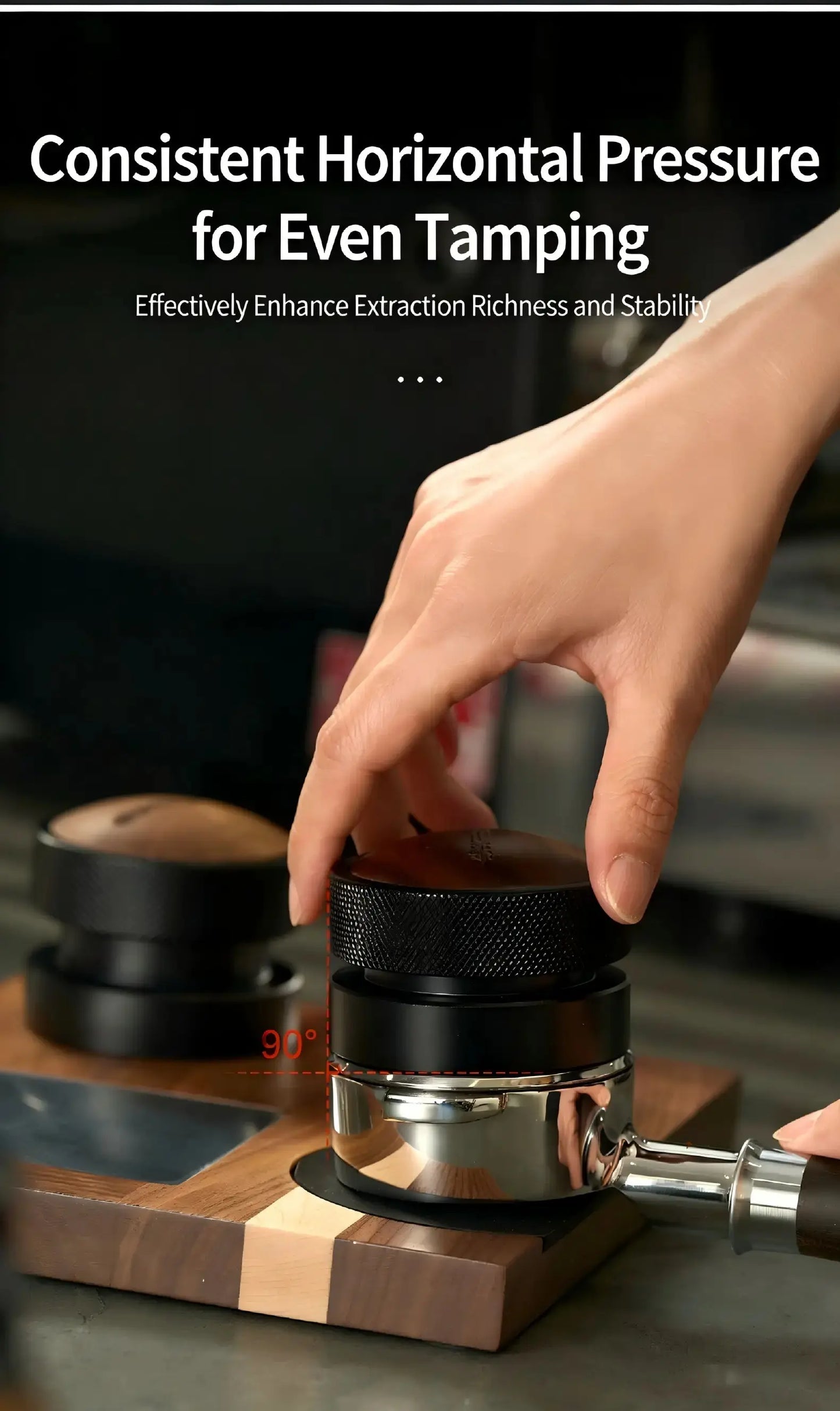 Best Espresso Distributor for Home Baristas - Cloud Drop Gravity Self-Leveling Tool Under $25 COFFEECONCEPT