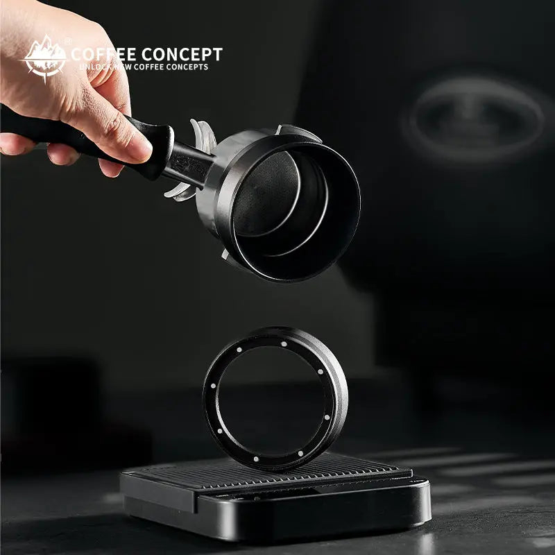 Best Magnetic Dosing Ring for Espresso - Anti-Static Coffee Funnel 51/53/58mm Under $8 COFFEECONCEPT
